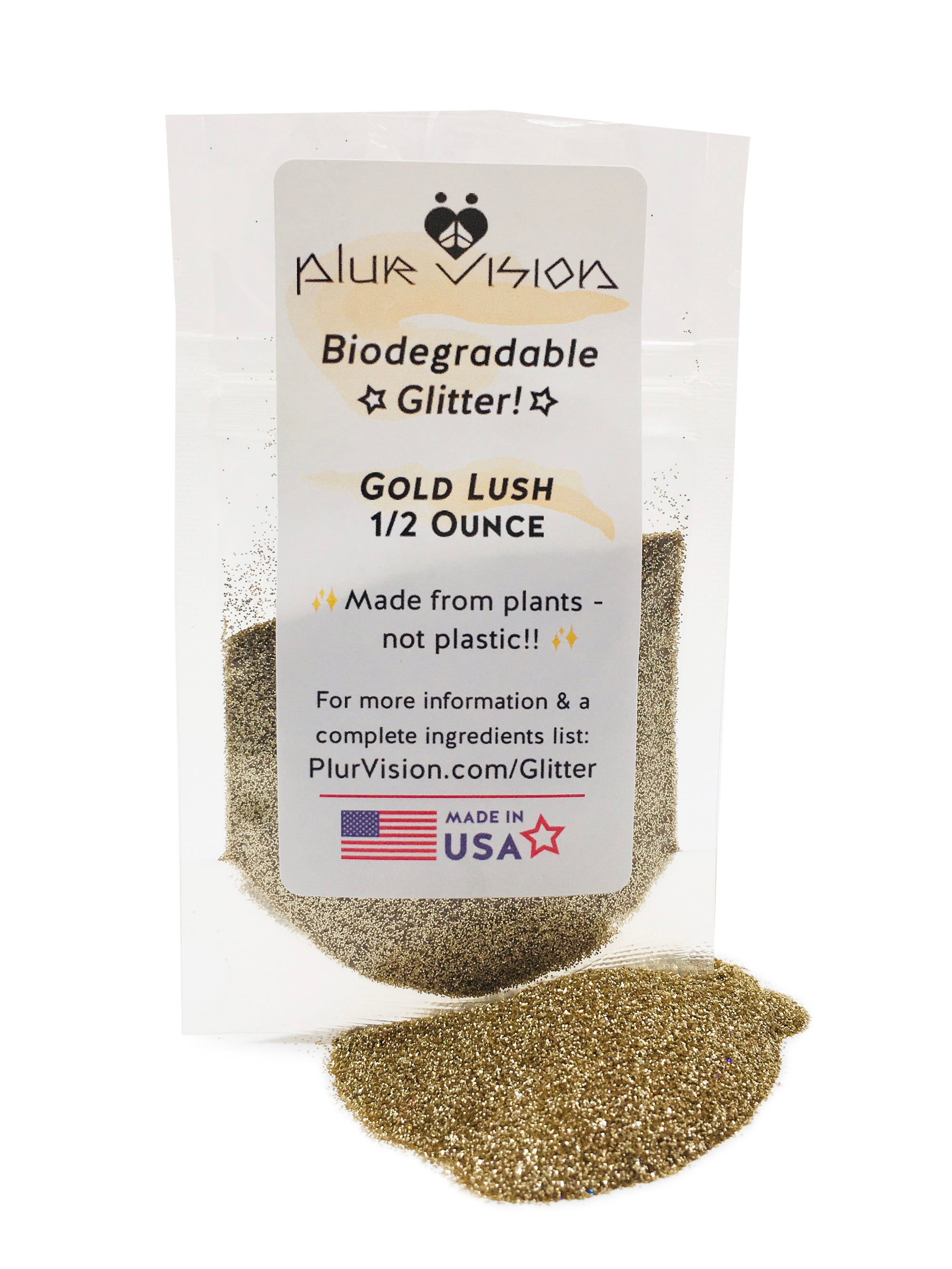 ✨ Gold Lush Biodegradable Glitter! ✨