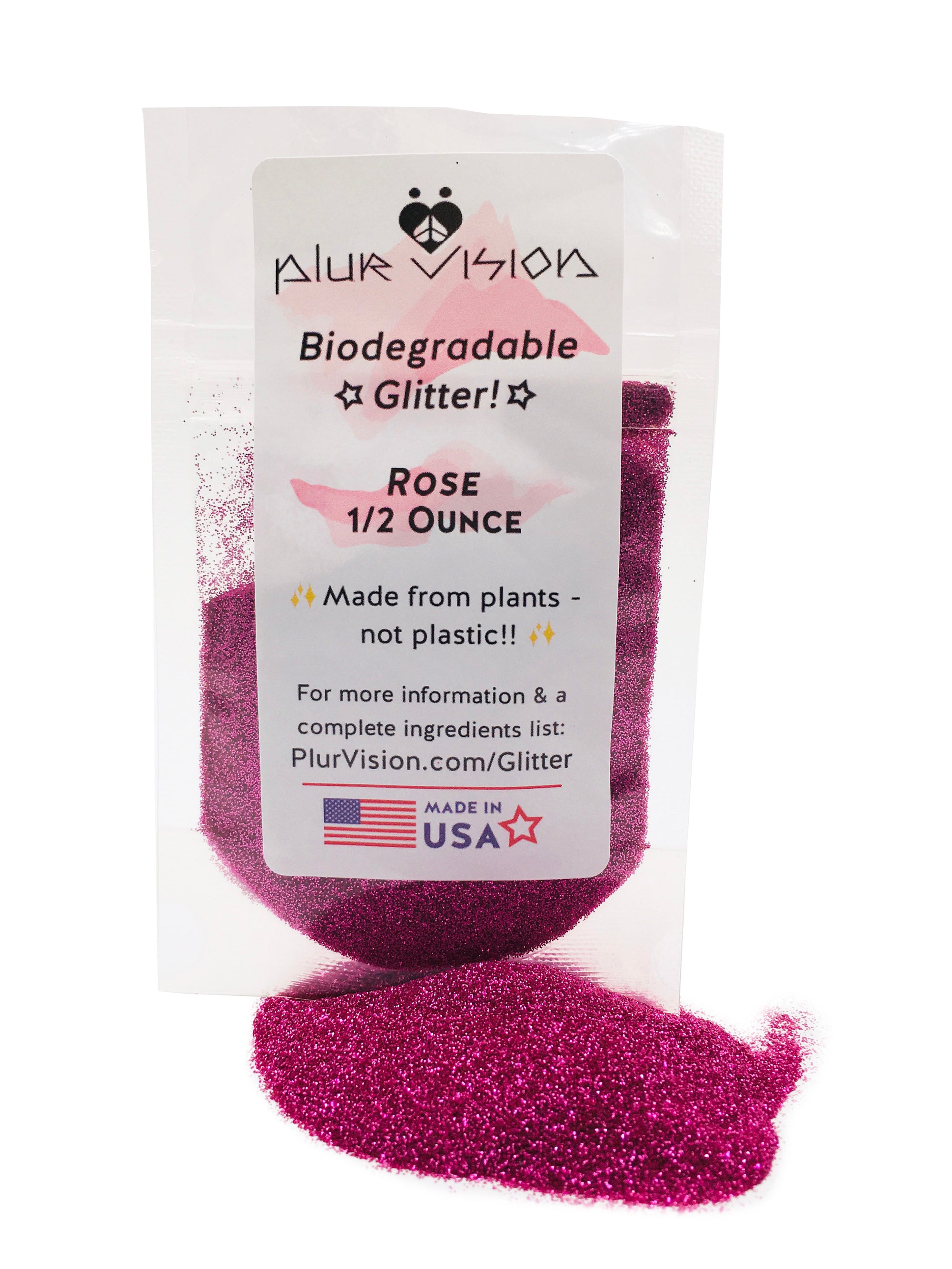 ✨ Rose Biodegradable Glitter! ✨