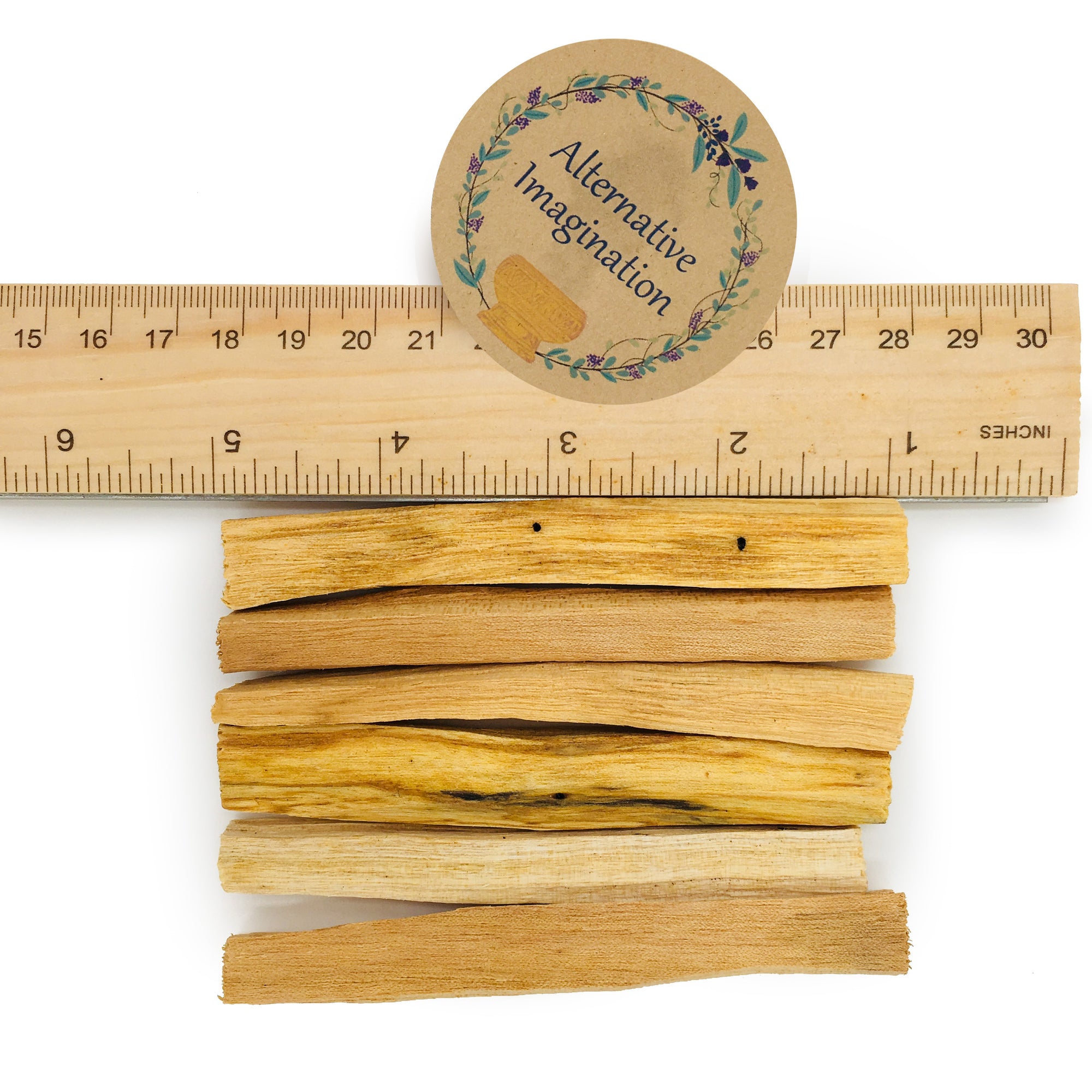 Palo Santo, Holy Wood Incense Sticks (Pack of 6, 12, or 20)
