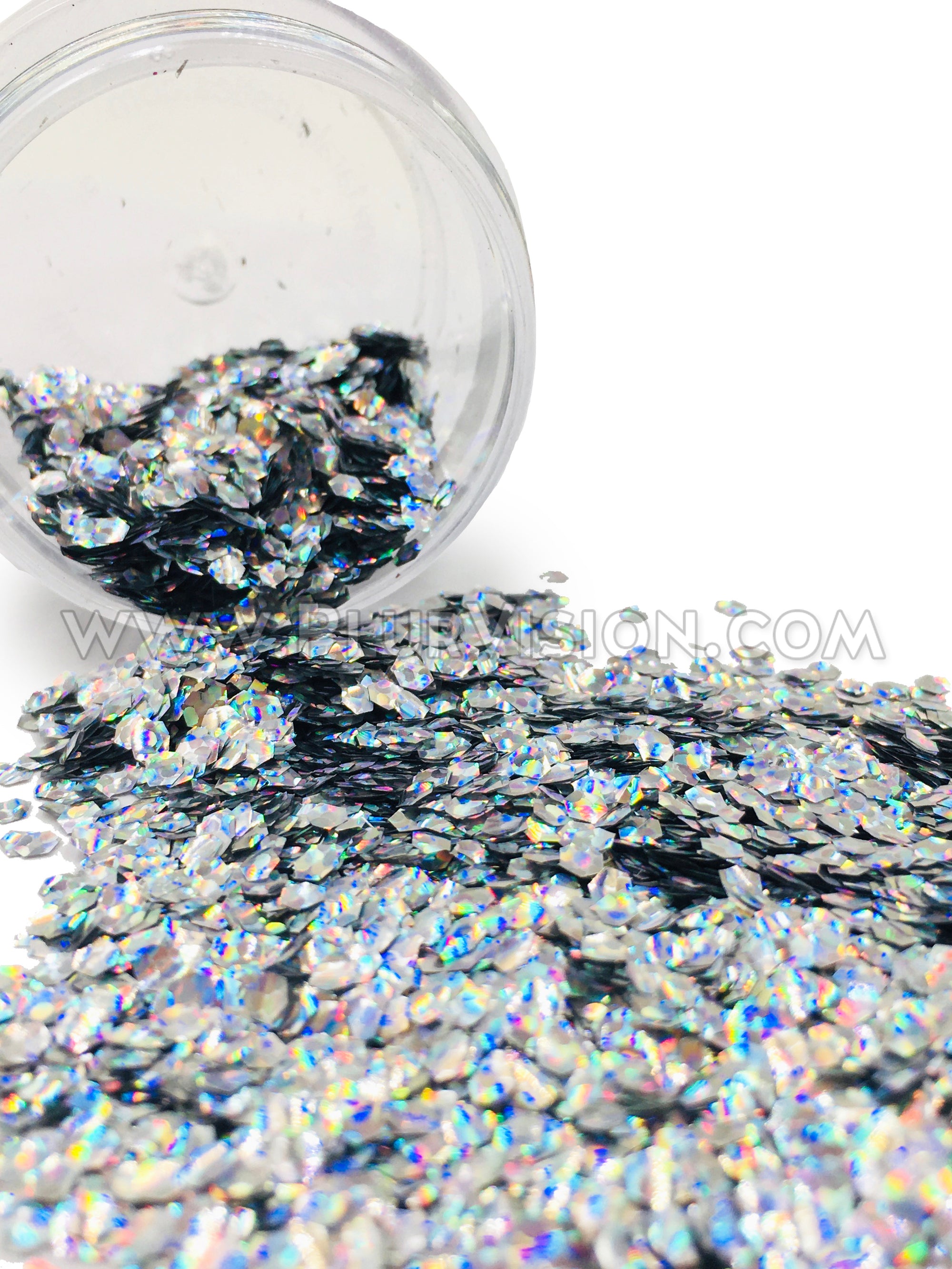 ✨Moonlit Silver Large Cut Biodegradable Glitter! ✨