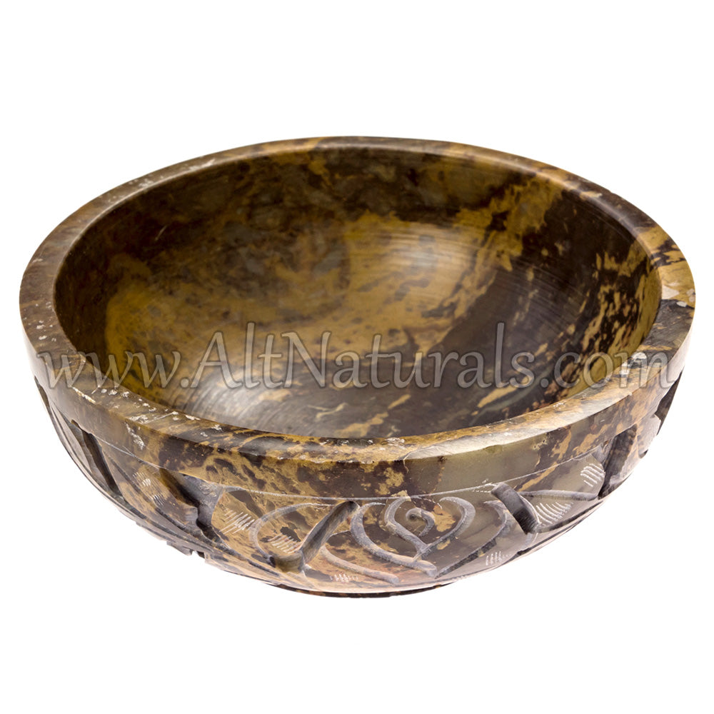 Soapstone Scrying and Smudge Bowl